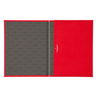 ラコニック クリエイティブパッド A5 タイポ レッド LEQ04-160RD 1冊（直送品）