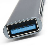 USBハブ 4ポート USB-A スリム 薄型 小型 USB3.0 HUB FS-HUBUS02 1個 FSC（わけあり品）