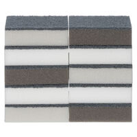 （限定）ハードスポンジ グレー 抗菌 1セット（1パック（10個入）×5） オリジナル