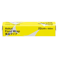 （限定）業務用 食品ラップ 22cm×100m 塩化ビニル（PVC）1セット（1本×5） オリジナル