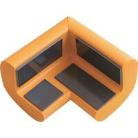 カーボーイ CARーBOY 安心クッション マグネット コーナー用 大 イエロー ACMAG18 1個 702-5264（直送品）