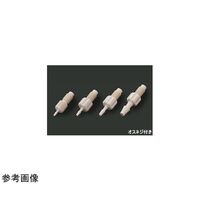 アイシス PEEK 1/4ー28UNFオスネジ付きアダプター 軟質チューブ内径3.0mm OM1071 1個 65-6891-77（直送品）