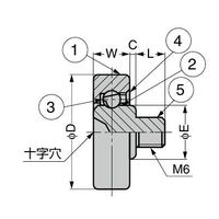 スガツネ工業 DRー22ーB3ー10.5 1ケ（直送品）
