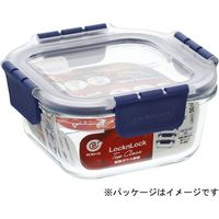 ベストコ ふた付き 耐熱ガラス 保存容器 スクエア 500ml ロック&ロック トップクラス LBG214 4975970254189 1個