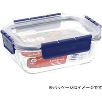 ベストコ ふた付き 耐熱ガラス 保存容器 長方形 630ml ロック&ロック トップクラス LBG428 4975970254219 1個