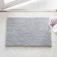 クラスアップ バスマット コスモトロン(R)45×65cm 速乾 ライトグレー 397982 1個（直送品）