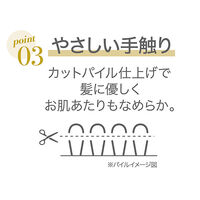 日繊商工 吸水ヘアターバン 吸水美神 ブルーグリーン 545185 1個（直送品）
