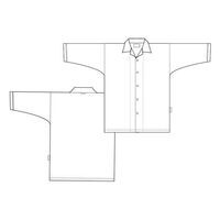 トンボ 前開きシャツ ミント LL CV001-40-LL 1セット(10枚入)（直送品）