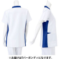 ナガイレーベン 男女兼用ハイブリッドメディウェア Tバーガンディ S CFS-2682 1枚（直送品）