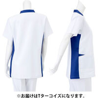 ナガイレーベン 男女兼用ハイブリッドメディウェア Tターコイズ M CFS-2682 1枚（直送品）