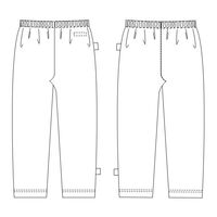 ナガイレーベン 患者衣 パンツ ブルー EL FG-1513 1枚（直送品）