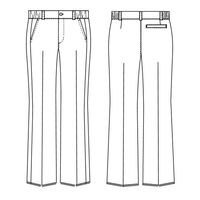 ナガイレーベン 女子パンツ ベージュ LL HCS-2438 1枚（直送品）