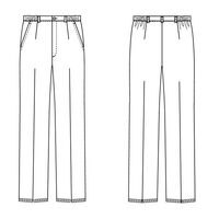 ナガイレーベン 女子パンツ バーガンディ L ML-1123 1枚（直送品）