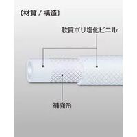 八興 プレッシャーホースEーTBー8 (8×13.5)17M E-TB-8-17M 1本（直送品）