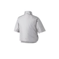 栄光マシーンセンター KU92322 空調服 半袖ブルゾン シルバー S KU92322-K30-S 1着（直送品）