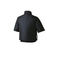 栄光マシーンセンター KU92322 空調服 半袖ブルゾン ブラック 5L KU92322-K90-5L 1着（直送品）