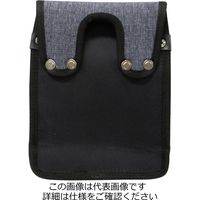 アークランズ WIZ’A 薄型腰袋 WZBー005BL 1セット(2個)（直送品）