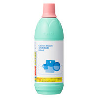 台所用漂白剤 塩素系 キッチンブリーチ  600mL　1セット(1個×12)　ロケット石鹸 厨房用漂白剤 アスクル限定 オリジナル