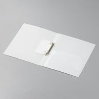 キングジム FV リングフアイル(透明) 透明 FV621Tトウ 1セット(10冊)