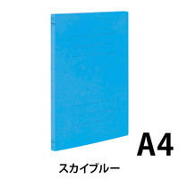 ナカバヤシ フラットファイルJ A4ーS SB フF-J80 スカイブルー 1セット(30冊)