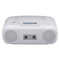 東芝 CDラジオカセットレコーダー/TY-CDS8（W） TY-CDS8（W） 1台