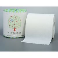 林製紙 (2268)MOTTAINAI1ロール個包装トイレットペーパー 750106 1セット（100個）