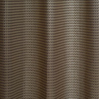 ユニベール ドーム 遮光カーテン レースカーテン セット 1000×2000mm  ブラウン 1セット(4枚入)（直送品）