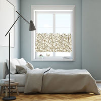 ユニベール カフェカーテン シャネツミッシェル 1000×700mm ベージュ 1枚（直送品）