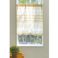 ユニベール シアリー 小窓用タックカーテン 600×1100mm  ベージュ 1枚（直送品）