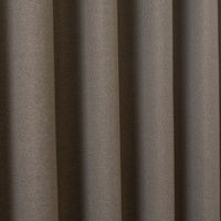 ユニベール ステイシー 防炎・遮光カーテン 1000×1350mm  グレー 1セット(2枚入)（直送品）