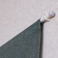 ユニベール のれん シャンブレー 850×1500mm  グリーン 1枚（直送品）