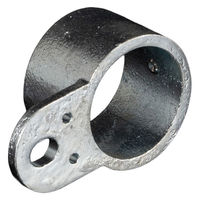 グリーンクロス 単管用ジョイント金具 Kタイプ シングル羽根付き ベース KB-1S 1個（直送品）