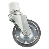 グリーンクロス 単管用ジョイント金具 Kタイプ 大キャスター付き カップ型 KSC-1C-C150 1個（直送品）