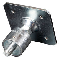 グリーンクロス 単管用ジョイント金具 Kタイプ 水平調整 ラウンド 重量用スクエア型 KSC-1C-S2000B 1個（直送品）