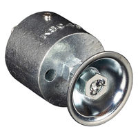 グリーンクロス 単管用ジョイント金具 Kタイプ 水平調整 ラウンド カップ型 KSC-1C-S500 1個（直送品）