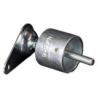 グリーンクロス 単管用ジョイント金具 Kタイプ 水平調整 アンカー カップ型 KSC-1C-S500A 1個（直送品）