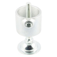 グリーンクロス 単管用ジョイント金具 Sタイプ 水平調整 ラウンド カップ型 S-15-1A-500 1個（直送品）