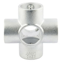 グリーンクロス 単管用ジョイント金具 Sタイプ ダブルクロス継ぎ S-2-5Z 1個（直送品）