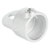 グリーンクロス 単管用ジョイント金具 Sタイプ 羽根付きエンドキャップ S-6-1E 1個（直送品）