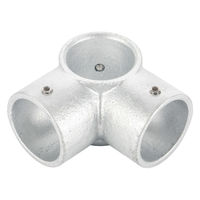 グリーンクロス 単管用ジョイント金具 Zタイプ 中間コーナー継ぎ Z-1-3K 1個（直送品）