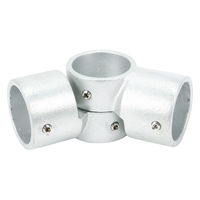 グリーンクロス 単管用ジョイント金具 Zタイプ 角度調整K継ぎ Z-1-3KH 1個（直送品）