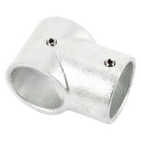 グリーンクロス 単管用ジョイント金具 Zタイプ 貫通T継ぎ Z-3-2T 1個（直送品）