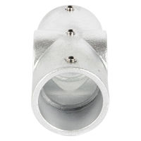 グリーンクロス 単管用ジョイント金具 Zタイプ フレームX継ぎ Z-2-3X 1個（直送品）