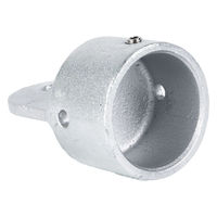 グリーンクロス 単管用ジョイント金具 Zタイプ 羽根付きエンドキャップ Z-6-1E 1個（直送品）