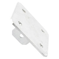 グリーンクロス 単管用ジョイント金具 Zタイプ スクエア型羽根付ベース Z-7-1C 1個（直送品）