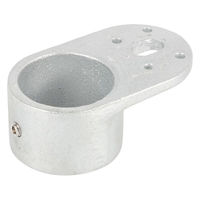 グリーンクロス 単管用ジョイント金具 Zタイプ シングル羽根付き ベース Z-9-1Z 1個（直送品）