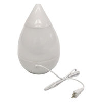 ヒロ・コーポレーション 【raydrop】超音波アロマ加湿器(ホワイト)2.4L KH-207 1ケース(6個)（直送品）
