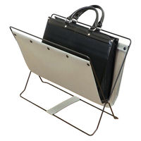 LIV PLUS ベストコ 荷物置き ハンモック型 折りたたみ 収納 グレージュ フロアーラック ND-3592 1個（直送品）