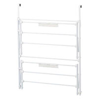 LIV PLUS ドアハンガー 2段 伸縮 折り畳み Quick Lock NY-391 1個（直送品）