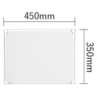 【軒先渡し】エレクター ベーシックシリーズ フラットシェルフ 幅450×奥行350mm ホワイト 1セット（直送品）